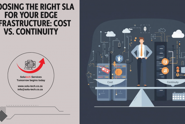 Choosing the right SLA for your edge infrastructure: Cost V.s Continuity