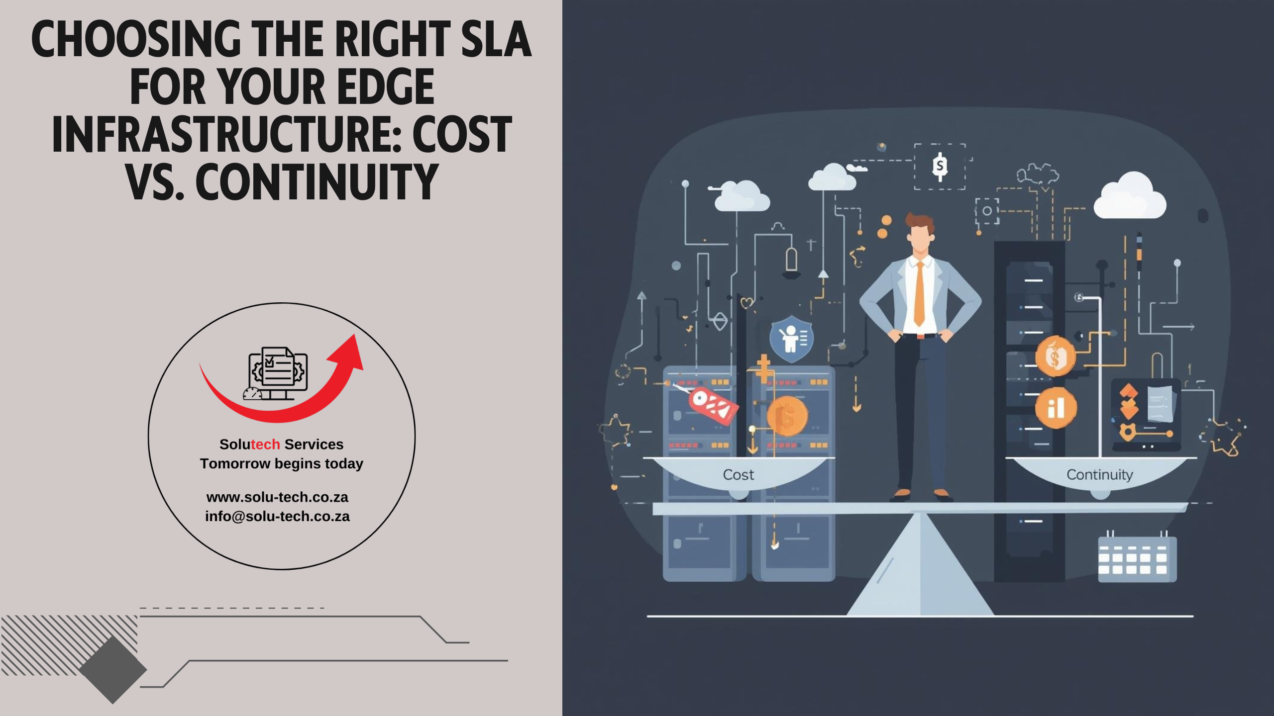 Choosing the Right SLA for Your Edge Infrastructure: Cost vs. Continuity